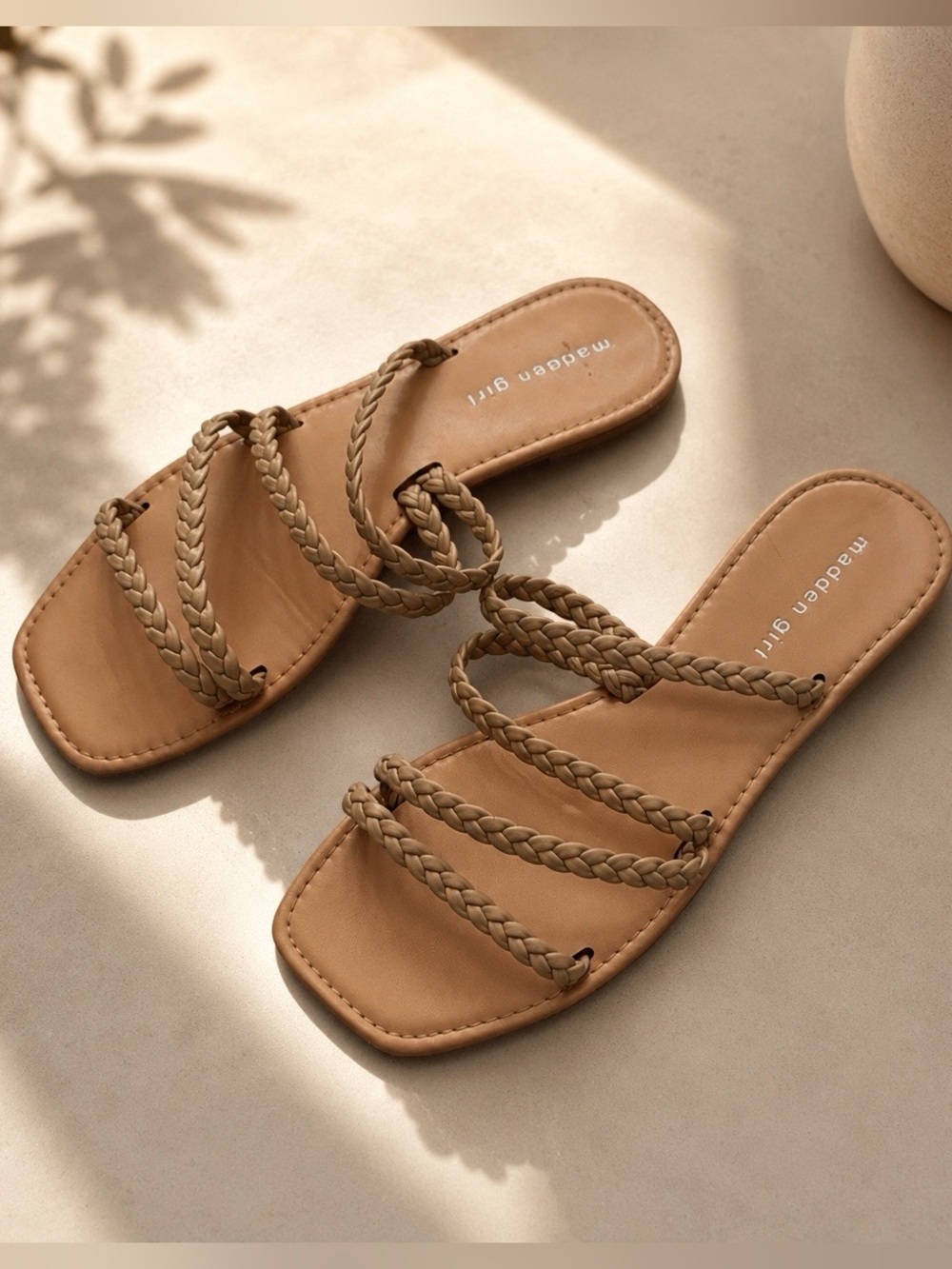 Nude sandals